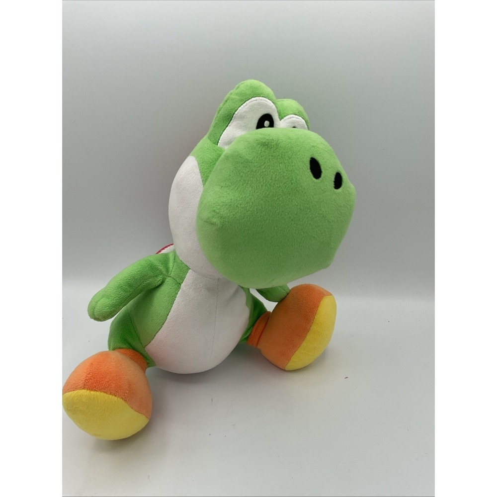 Super Mario Bros Green Yoshi Plush 7.5" Stuffed Animal Toy Nintendo Little Buddy